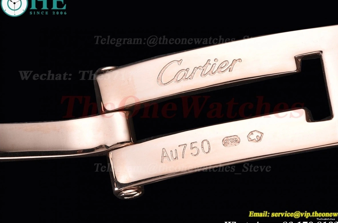 8848F RG Ladies Secrete 22mm Dial White RG Swiss Dia Qtz Panthere De 0423